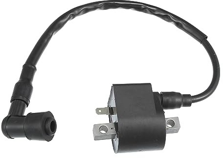 QUARKZMAN CDI tändspole för Suzuki LT50 Quadrunner 84-87 1 st | Färg svart, plastmaterial, metallgummi, håldiameter 6,4 mm, trådlängd 28,5 cm, total storlek 45 cm