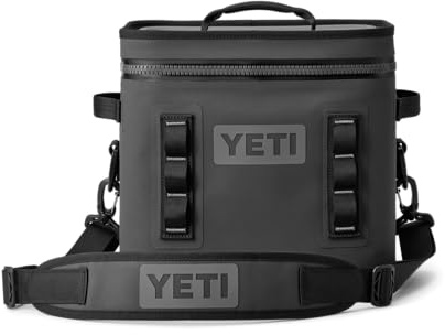 YETI Hopper Flip 12 Cool Bag, Portable & Insulated Backpack Cooler, Charcoal