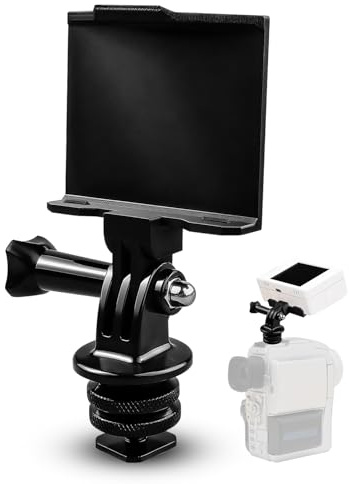Camera Hot Shoe Bracket Compatible with ImmersionRC Powerplay, Hot Shoe Mount with Professional Digital Equipment Fits for GoPro and Any Hot Shoe Camera