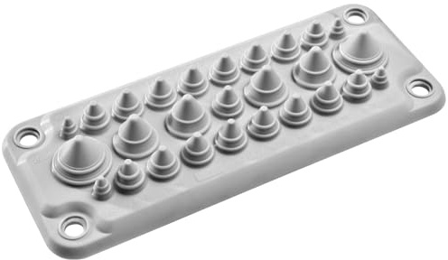 Schneider Electric - Spacial - membrane - type FL21 T - 27 entrées de câbles - NSYAECPFLT25