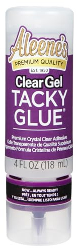 Aleenes's Always Ready Clear Gel Tacky Glue 118ml, 4OZ