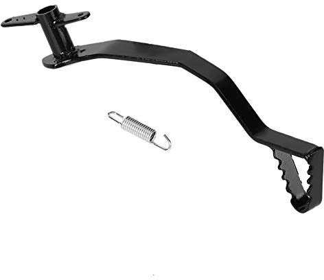 Terisass Bremshebel hinten Hydraulischer Bremsfußpedalhebel & Feder für Pit Dirt Bike