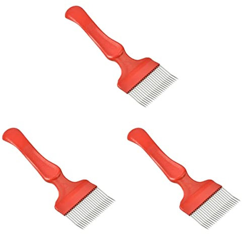 Mipcase 3st Bienenhaltungswerkzeuge Imkerei-honig-werkzeug Honig Werkzeuge Enthüllen Ausrüstung Rostfreier Stahl