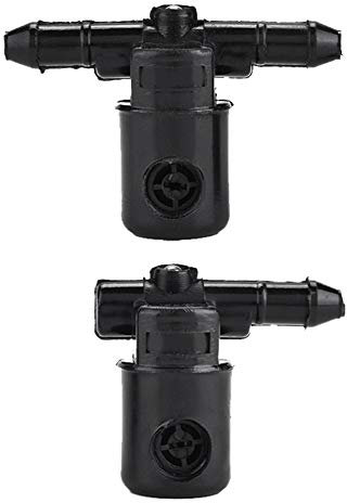 Kit de Jet de Pulvérisation de Lave-glace, 2 Buses de Lave-glace, 12782509 Compatible avec Astra G + H, C + D, Tigra B Twin Top