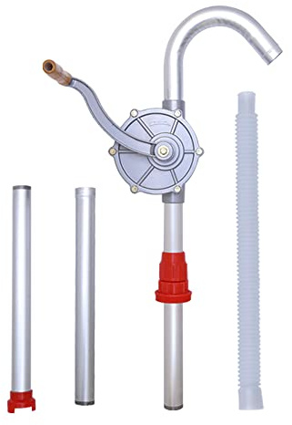 Pompe à Main en Alliage D'aluminium Pompe à Huile Manuelle Outil de Pompe à Seau à Main Aspiration D'huile Applicable Au Diesel/kérosène/huile Moteur/huile Hydraulique/huile Pour Engrenages