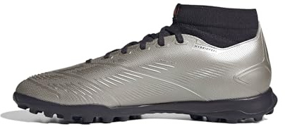 Adidas League Football Boots Turf Platin Metallic/Aurora Black/Turbo 6.5 Medium