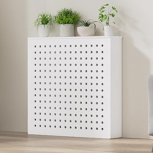 MTSYXYM Cubreradiador para Esconder,Cubierta de Radiador,Protector Moderno de Calefacción,Fácil instalación,oscurecer tuberías,para Sala de Estar, Dormitorio, Pasillo.(L50*H80*T15cm)