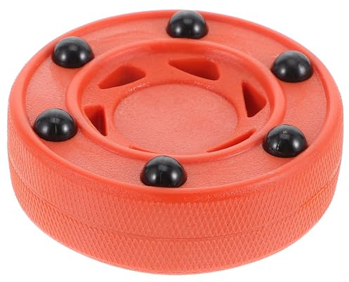GARVALON Disco de Entrenamiento para Hockey sobre Patines de Nailon y PVC, Alta Dureza, Pelota para Hockey Callejero, Práctica Deportiva en Exteriores y Entrenamiento Profesional