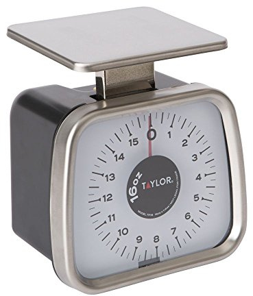 Taylor TP16 Mechanical SS Fixed Dial Portion Scale, 16 oz x 1/4 oz.
