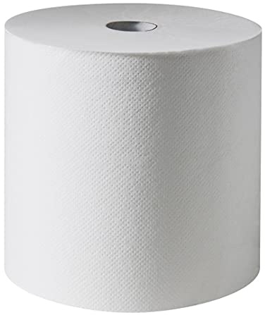 Rotolo asciugamano racon Premium – 2 Veli – 20 cm X 140 m di altezza Bianco polpa unperforiert