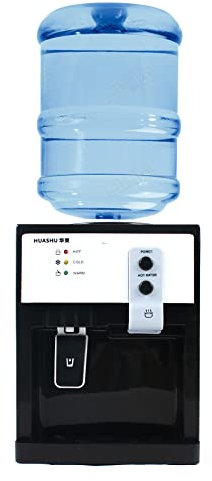 Elektrischer Wasserspender Heißwasserspender Kaltwasserspender heißes & kaltes Wasser 8~95 ℃ Trinkwasserspender 550W Schnelle Heizung (Weiß)