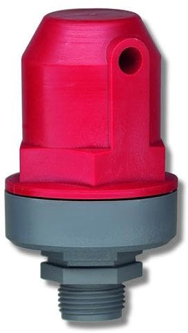 DRIPALIA | Ventosa Automática Triple Efecto de 3/4 para Sistemas de Riego | Válvula de Aire Profesional en Plástico Técnico | Protección para Tuberías al extraer o incorporar el aire a las tuberías