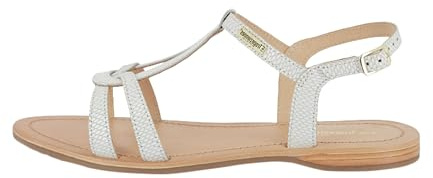 Les Tropeziennes Par M. Belarbi Donna Hacklio Scarpe Città Sandalo, Bianco Serpente, 40 EU