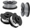 4 Stück Ersatzfadenspule Für Einhell GE-CT 18/28 Li,1,6 mm Fadenlänge 5 m,für Einhell Akku-Rasentrimmer GE-CT 18/260 Li,GE-CT 18/28 Li,GE-CT 18/28 Li TC,GE-CT 18/28 Li-Solo