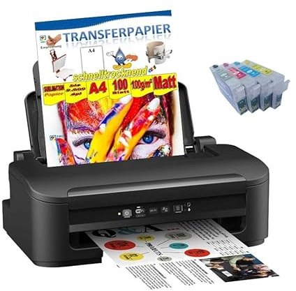 Sublimationsdrucker - DIN A4 inkl. ICC Profil - Alles drin & sofort Startbereit