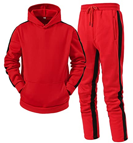 Borse da viaggio da uomo, set invernale per il tempo libero, doppie zip, maglioni, pantaloni sportivi, tuta blu per bambini