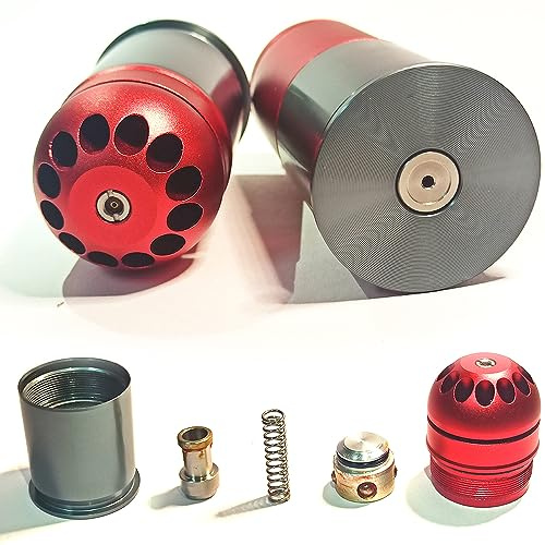 Premium Airsoft Grenade Launcher Co2 Grenade Shells 40mm Green Gas Cartridge Durable Fast Charging Quick Reset, Lightweight and Strong for Outdoor Sports (72 Rounds)