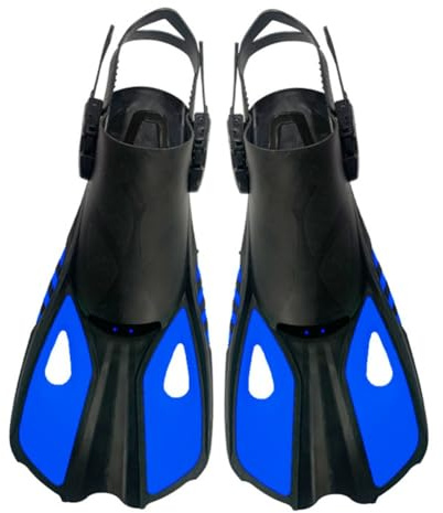 EpheyFIF 1 par de aletas de esnórquel, cómodas, resistentes al desgaste, ajustables, profesionales, accesorios de equipo de buceo