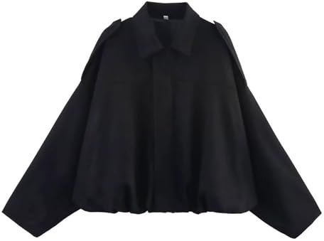 Veste courte mi-saison pour femme avec capuche - Veste marron en daim - Vestes de transition marron pour robe - Veste en daim - Vestes de transition - Veste mi-saison courte