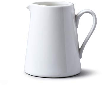 WM Bartleet & Sons 1750 T422 Straight Sided Jug, White,White,160ml