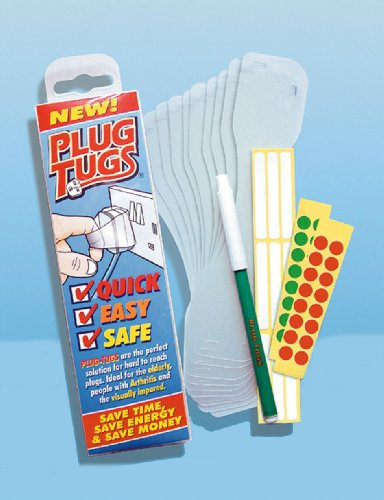 Plug Tugs - Plug Aid, Unplug Easily - Pack of 10