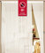 Kaikoon Fadenvorhang Fadenstore Messe B1 schwer entflammbar perlweiß Creme 90 cm x 240 cm (BxH)