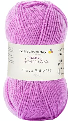 Schachenmayr Baby Smiles Bravo Baby 185 9801212-01047 orchidee Handstrickgarn, Häkelgarn, Babygarn