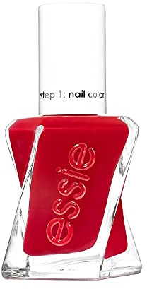 essie langanhaltender Nagellack mit glänzendem Finish, Maniküre ohne UV Licht, Gel Couture, Farbe: Nr. 510 lady in red, Rot, 1 x 13,5 ml