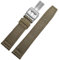 SKM Für IWC Pilot Spitfire Timezone TopGun Armband Grün Schwarz Gürtel Armbanduhr Armb?nder 20 mm 21 mm 22 mm Nylon Canvas Stoff Uhrenarmband (Farbe: Khaki Faltung, Gr??e: 21 mm)