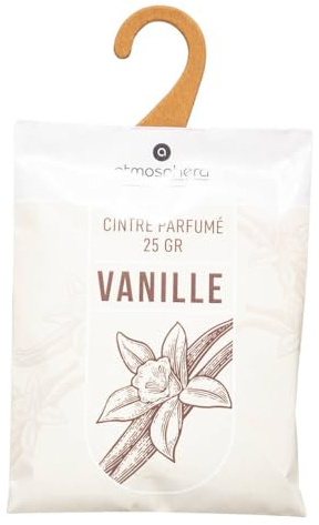 Atmosphera - Lot de 3 cintres parfumés - vanille - 25g