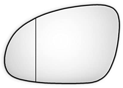 Wing mirror glass replacement LEFT PASSENGER SIDE NEARSIDE - compatible with VW GOLF 5 MK 5 2003-2007 - TO STICK ON Car side wing mirror blindspot - Car wing mirrors & replacement parts