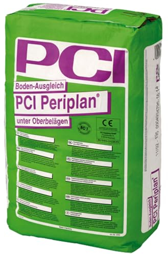 PCI Periplan Bodenausgleichsmasse Nivellier-Masse 25kg Sack für innen und außen (1)