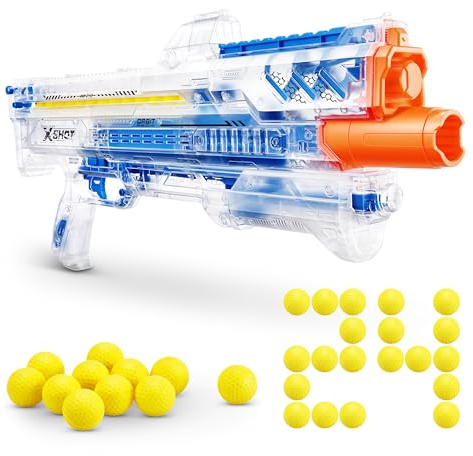 XSHOT Chaos Orbit Blaster avec 24 balles de ZURU, Dart Blaster, Jouet d’extérieur pour garçon et Fille, Adolescent et Adulte, à partir de 14 Ans