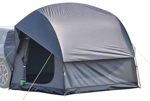 VEVOR 8x 8FT, Waterproof PU2000mm Spacious Double Layer Design for 5-8 Person, SUV Camping Tent with Mesh Windows, Includes Rainfly & Storage Bag, for Outdoor Activities, 240 x 240 x 215 cm
