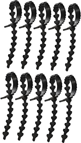 HANABASS 10pièces Sangles De Fixation Caoutchouc Flexible pour Arbres Ceinture De des Branches pour Arbres Fruitiers Et Bonsai