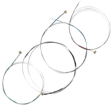 Violintillbehörsset 4 Delat Set Med 3/4 Violinsträngar EADG Tillbehör Till Musikinstrumentdelar(A)