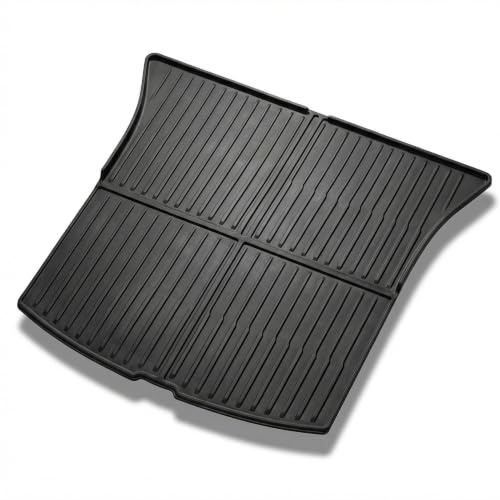 CYBERBEANS Cargo Liners for Tesla Model Y Juniper Trunk Mat, All Weather TPE Protector Anti-Slip Accessories 2020-2025 2026 Fits New Standard/Premium/Performance