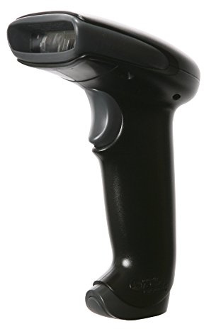 Honeywell 1300G-2 Hyperion 1300g Linear Imaging Scanner for 1D Barcode, RS232/USB/KBW/IBM, Black