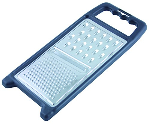 Fackelmann Universal Reibe Flur 3 Funktionen Grau Stahl