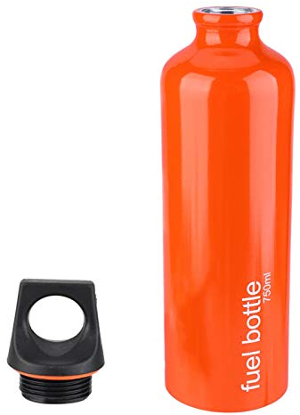 Snufeve6 Kraftstofflagerflasche, fest und nahtlos fertig für Camping-Wanderpicknick, Rucksack für die Aufbewahrung von flüssigem Alkohol