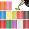 84 Pièces bâtons de Colle chaude, Baton Colle Pistolet Colorés, Bâton de Colle pour Pistolet à Colle 7mm x 100 mm, Bâtonnets de Colle Chaude Séchage Rapide, pour Bricolage, Artisanat, Réparations