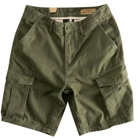 Generisch Short cargo militaire pour femme - Taille haute - Pantalon de travail - Bermuda - Short d'été - Short de loisirs - Pantalon de cyclisme - Pantalon de sport - Pantalon de chasse - Pantalon de