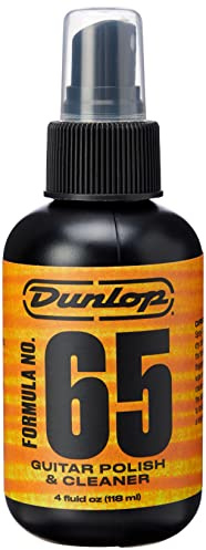 Dunlop Polish & Cleaner - Formula 65 w Cloth 4 Oz (654C)
