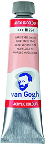 VAN GOGH Talens Acrylfarben, 40 ml Tube, 224 Neapelgelb rot