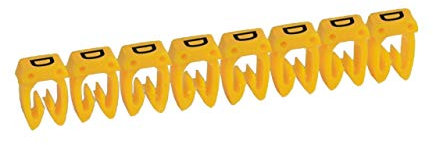 Legrand 038303 CAB 3 Repère pour Blocs de Jonction et Filerie avec Lettre Majuscule D, 0.5mm² à 1.5mm²