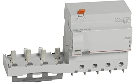 Bloc différentiel adaptable DX3 4P 400V~ - 125A - typeAC 300mA - pour disj 1,5 module/pôle