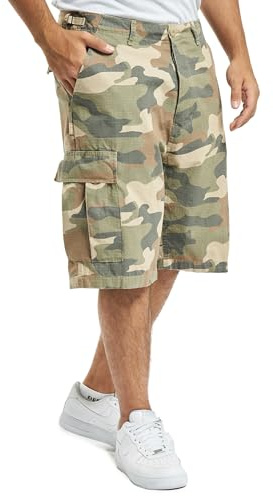 Brandit BDU Ripstop Shorts, color: light woodland, size: 5XL