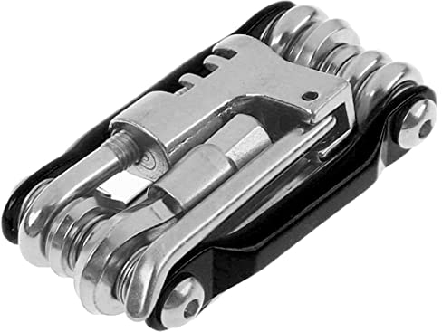 Tomedeks Fahrrad-Multitool 11 in 1 / Kompaktes leichtes Fahrrad-Reparaturset aus Edelstahl / Fahrradwerkzeug für Mountainbikes und Rennräder