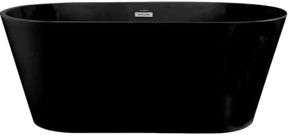 Claire 60 Freestanding Bathtub in Matte Black