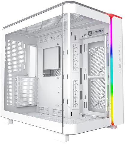 Montech KING 95 Midi-Tower, Tempered Glass, ARGB - weiß